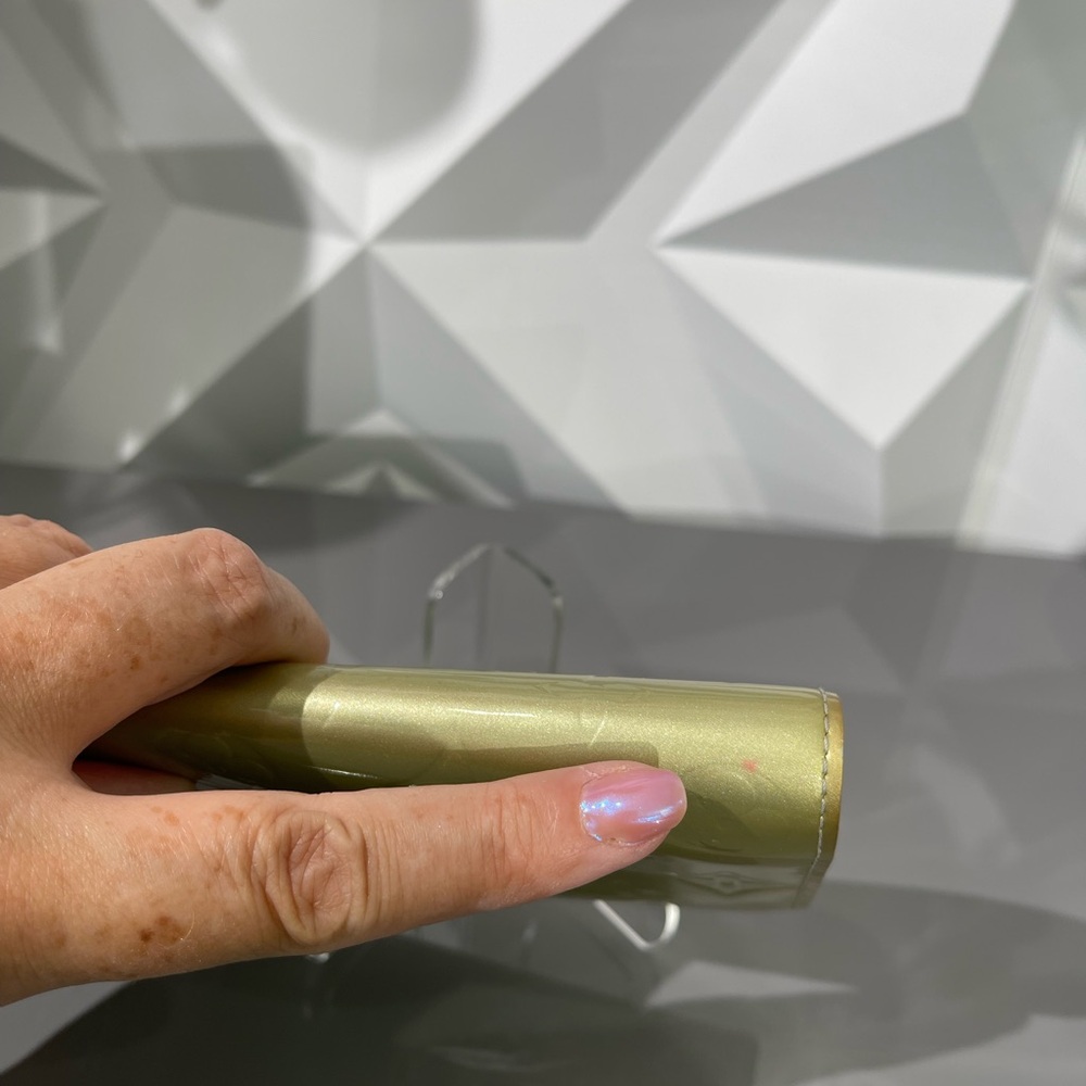 Louis Vuitton Vernis  Monogram Gold grey/silver Long Sarah Wallet - Picture 7 of 17